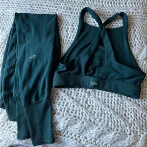 Buttery Teal Alo Set